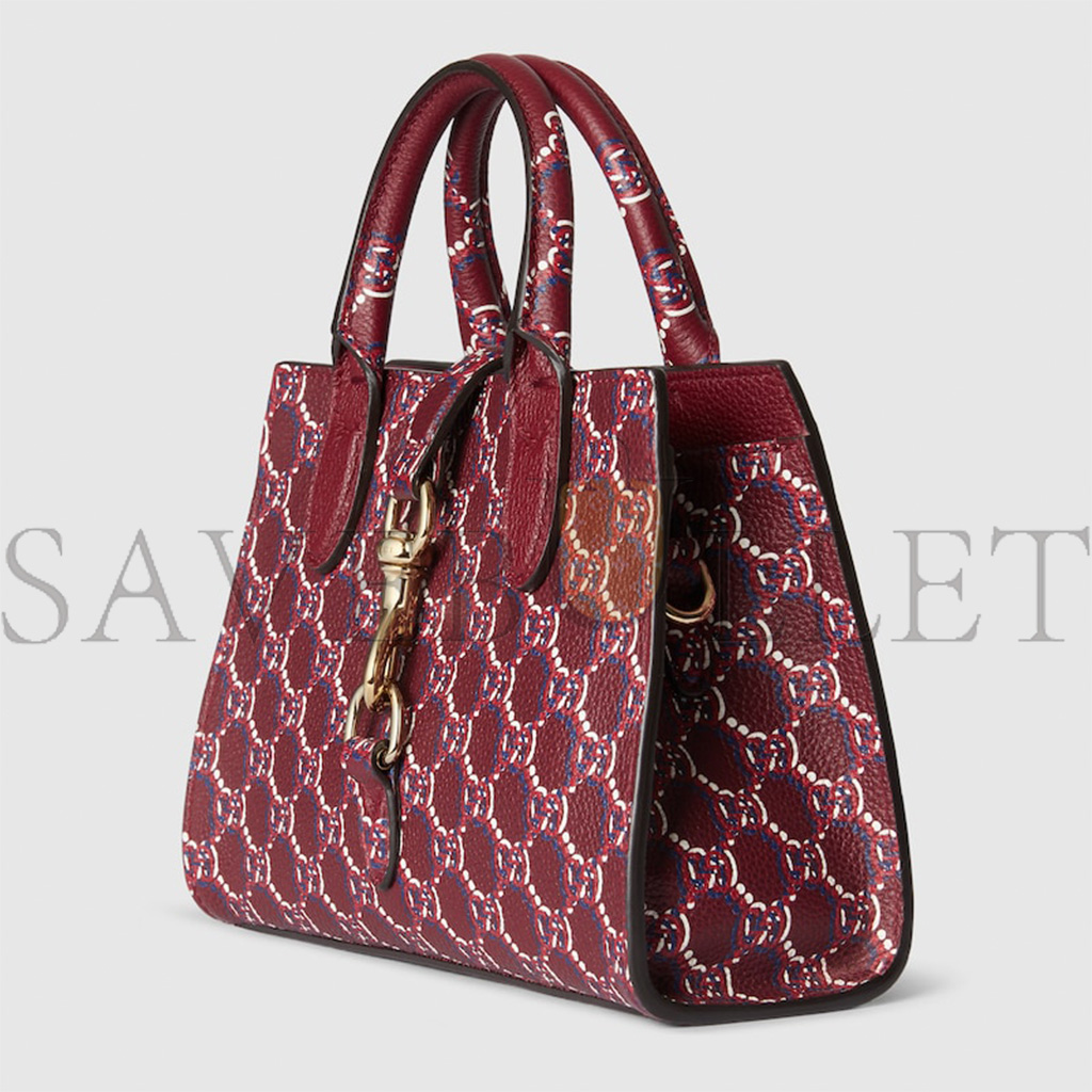 GUCCI SMALL TOTE BAG WITH GG SHADOW 795349 AADWH 8646 (24*17*8cm)